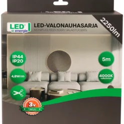 Valonauhasarja Led Energie 5 m 24 W 2250 lm 4000K IP20/IP44