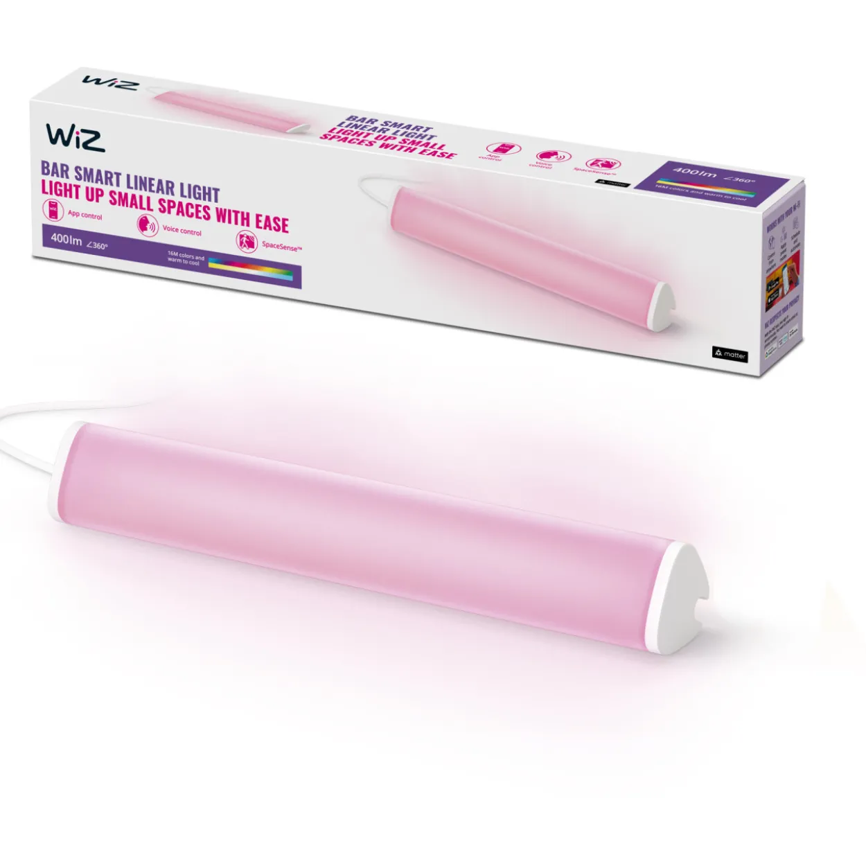 Valopalkkivalaisin WiZ Bar Linear Light