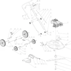 Varaosa 91868 BOLT M8X45 161cc 4 kpl