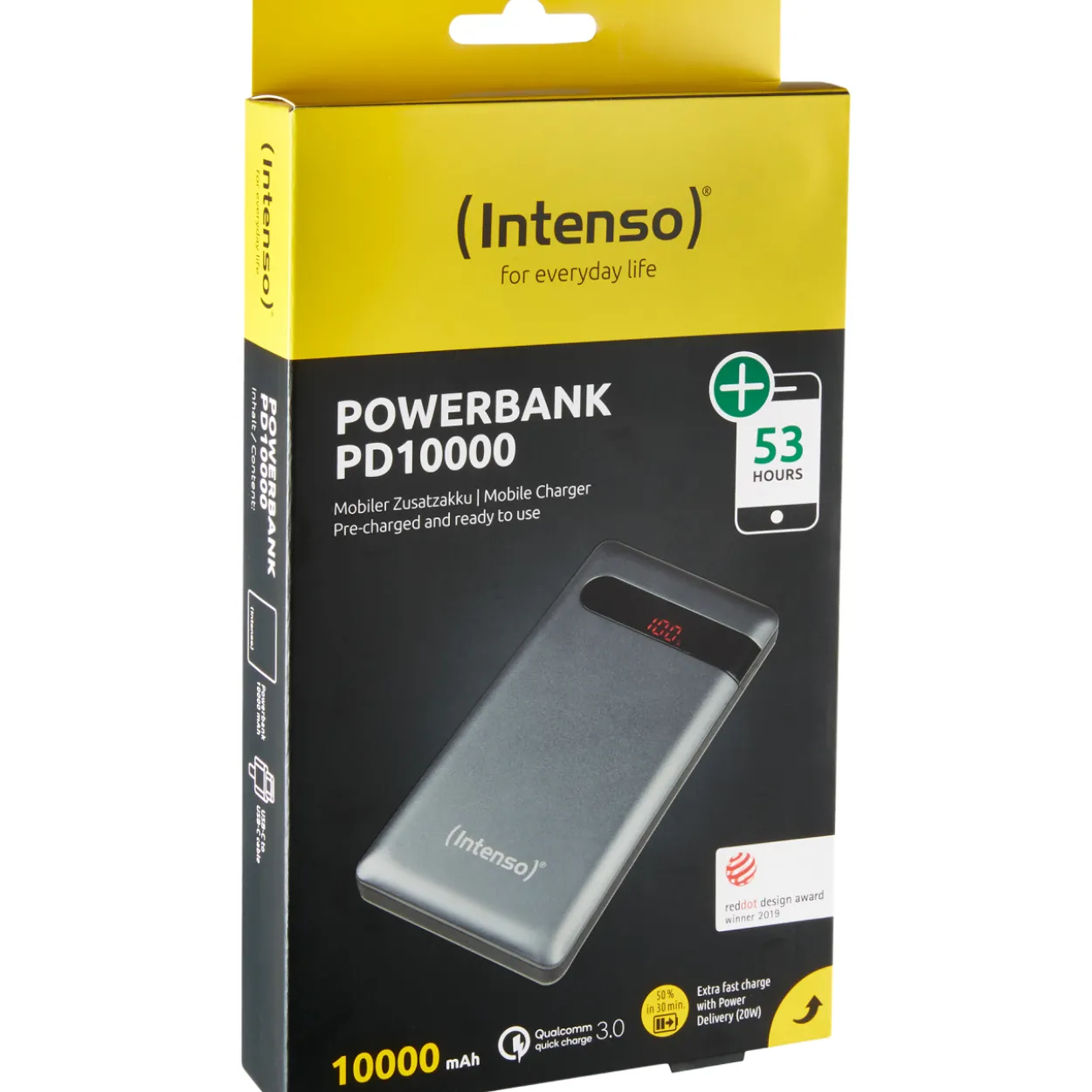 Varavirtalähde Intenso PD10000 Powerbank 10000 mAh