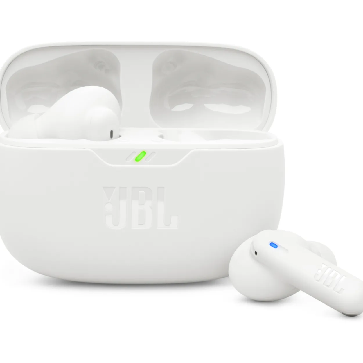 Vastamelukuulokkeet JBL Vibe Beam2 TWS, valkoinen