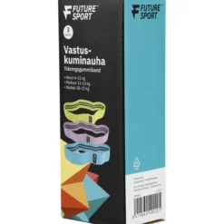 Vastusnauhasetti Future TT Sport, tekstiilipinta,3 nauhaa