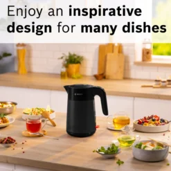 Vedenkeitin Bosch MyMoment 1,7 l, musta