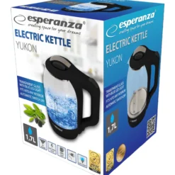 Vedenkeitin Esperanza LED-valolla 1,7 l