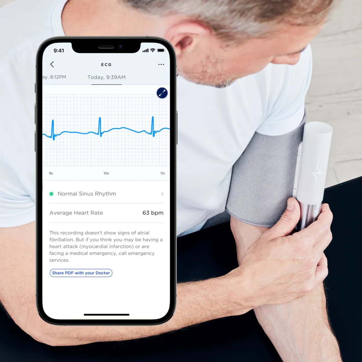 Verenpainemittari Withings BPM Core