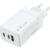 Verkkovirtalaturi Mobia 2 x USB-C + 1 x USB-A