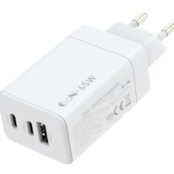 Verkkovirtalaturi Mobia 2 x USB-C + 1 x USB-A