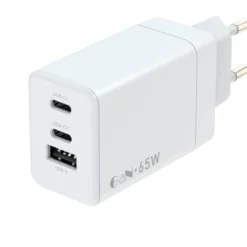 Verkkovirtalaturi Mobia 2 x USB-C + 1 x USB-A