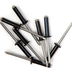 Vetoniitti alumiini/RST eloksoitu musta 4,8 x 21 mm 15 kpl