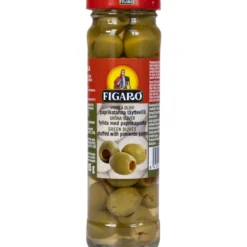 Vihreä oliivi Figaro 142 g / 85 g paprikatahnatäytteellä
