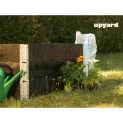 Viljelylaatikko Upyard Gardenbox 120x80 cm, musta