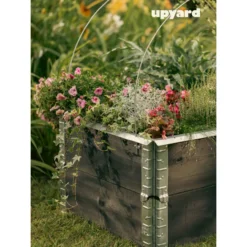 Viljelylaatikko Upyard Gardenbox 80x60 cm, musta