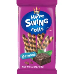 Vohvelirulla Happy Swing Rolls 150 g Brownie