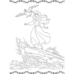 Värityskirja Disney Prinsessat