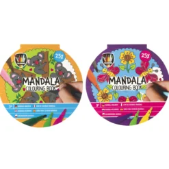 Värityskirja Mandala pyöreä