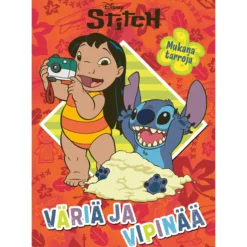 Värityskirja Stitch Väriä ja vipinää