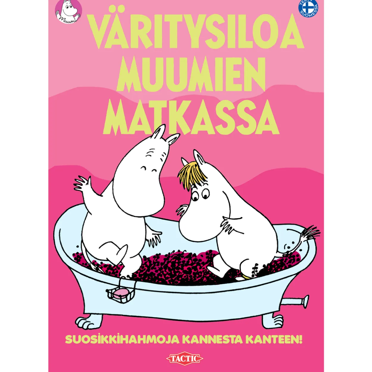 Värityskirja Väritysiloa muumien matkassa