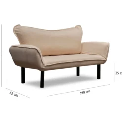 Vuodesohva Chic Home 140 cm Chloe 2-istuttava