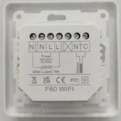 Yhdistelmätermostaatti DunWore F60 WiFi