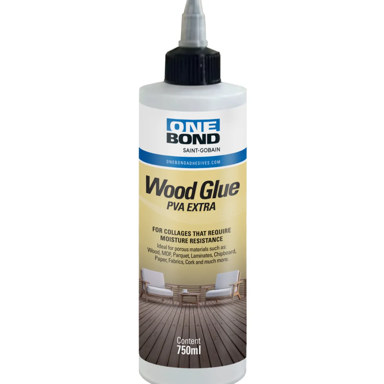 Yleisliima Onebond PVA-AP 750 ml