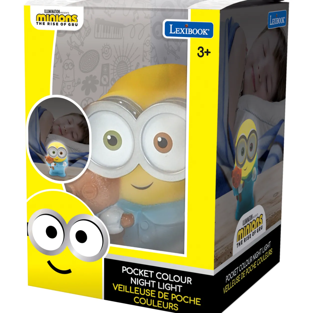 Yövalo ja taskulamppu Minions