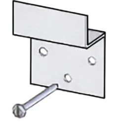 Z-toppari Keraplast 10 mm alumiini + kiinnitysruuvit